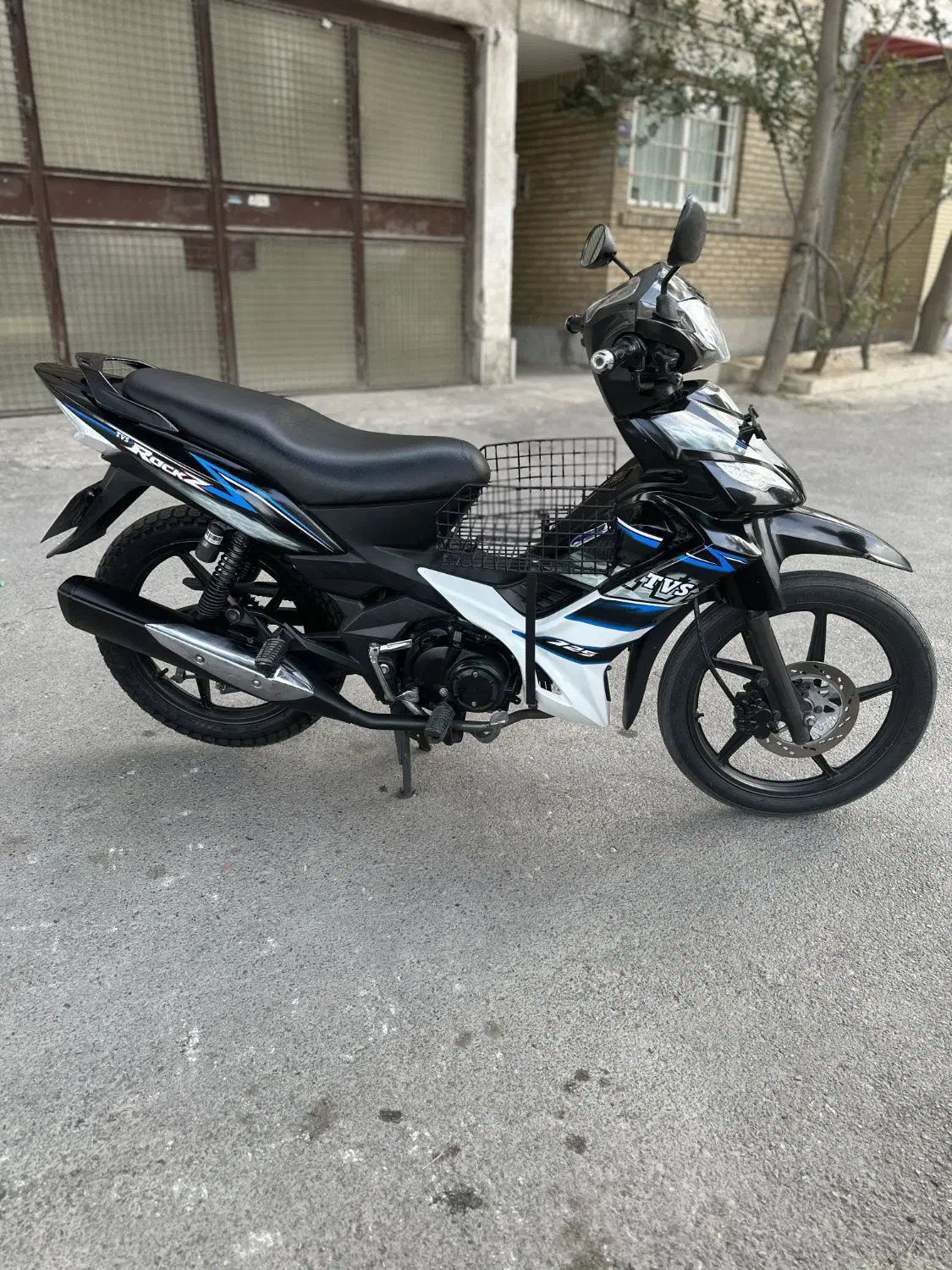 tvs راکز ۱۲۵ آس آس زیر خاکی ۱۳۹۴|موتورسیکلت|مشهد, شریف|دیوار