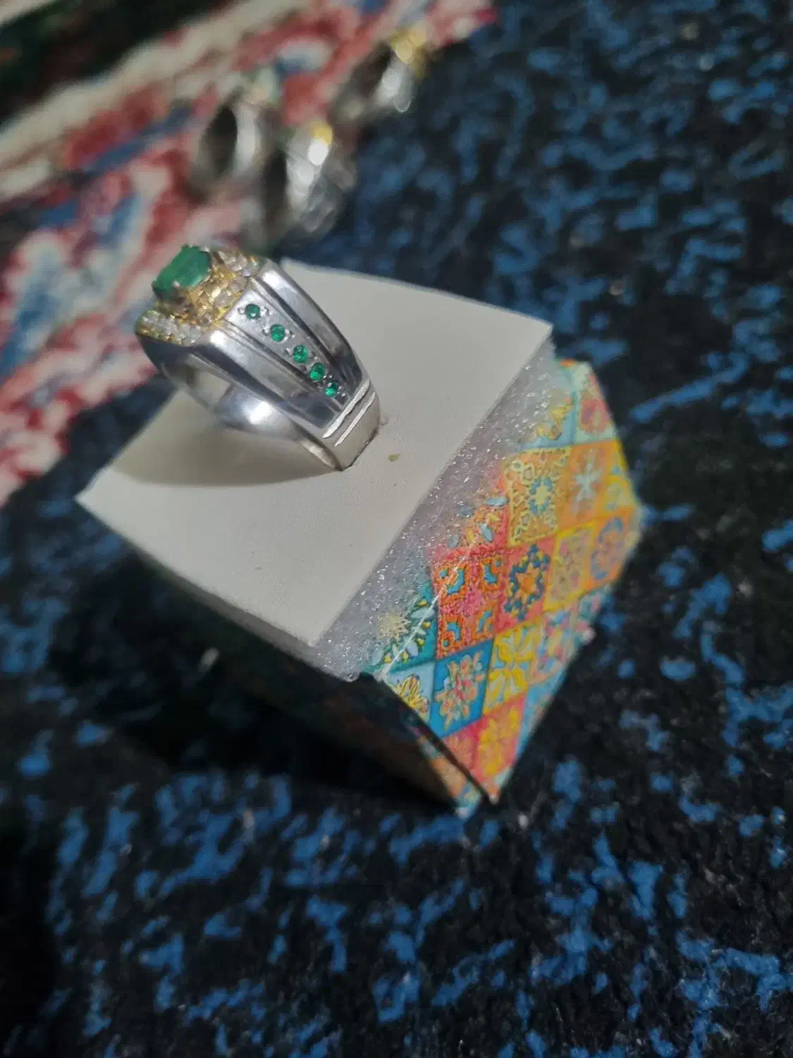 زمرد اصل پنجشیر با بهترین رنگ و جذاب..|جواهرات|مشهد, کاظم آباد|دیوار