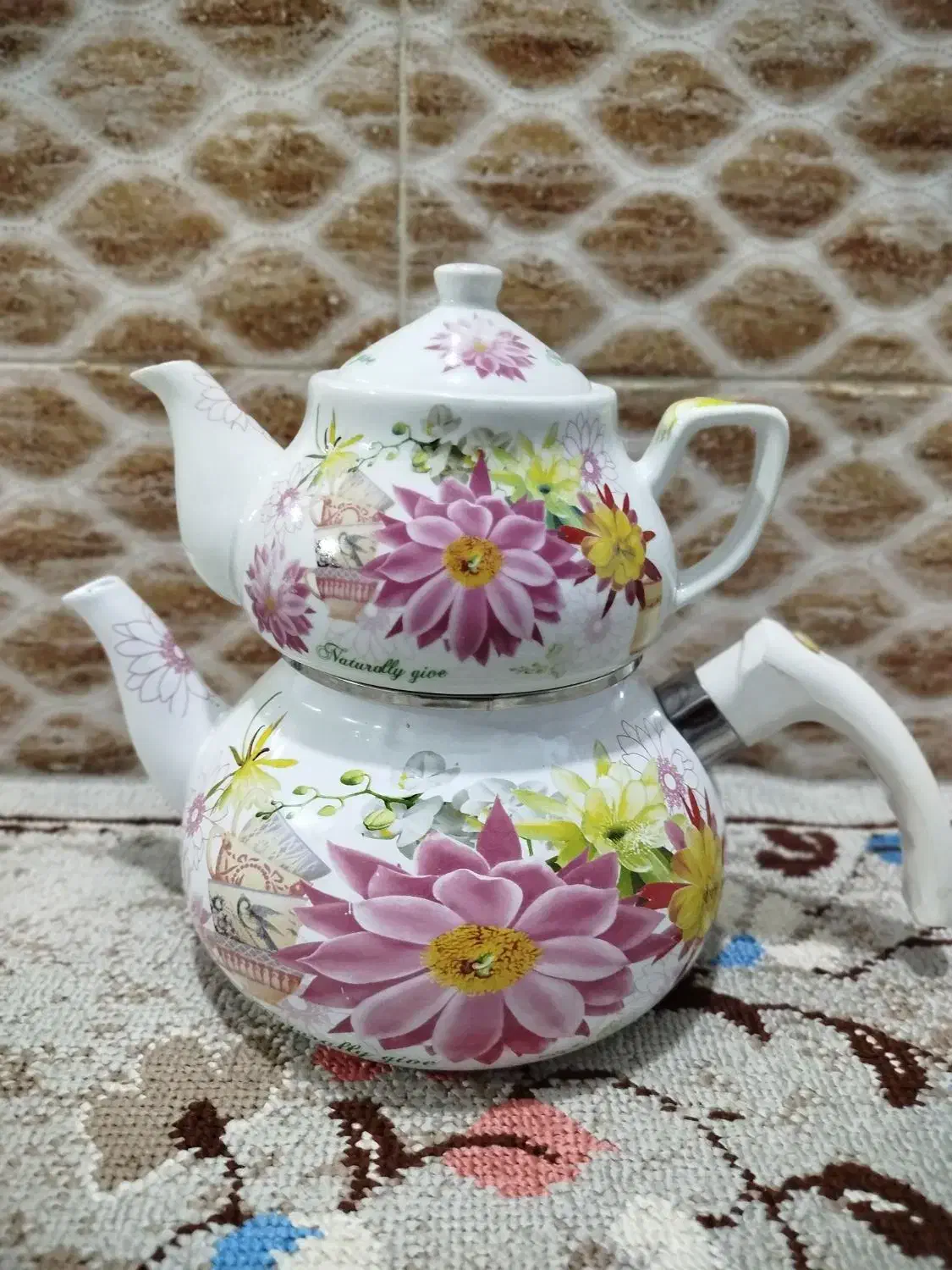 کتری و قوری|قوری، کتری، قهوه‌ساز دستی|مریوان, |دیوار