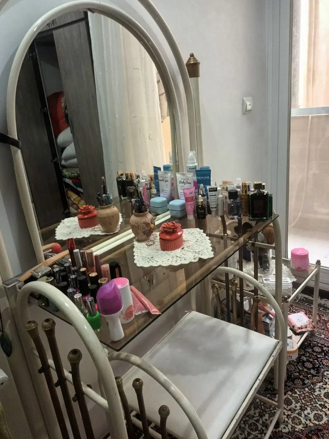 سرویس خواب فلزی|تخت و سرویس خواب|ساری, |دیوار