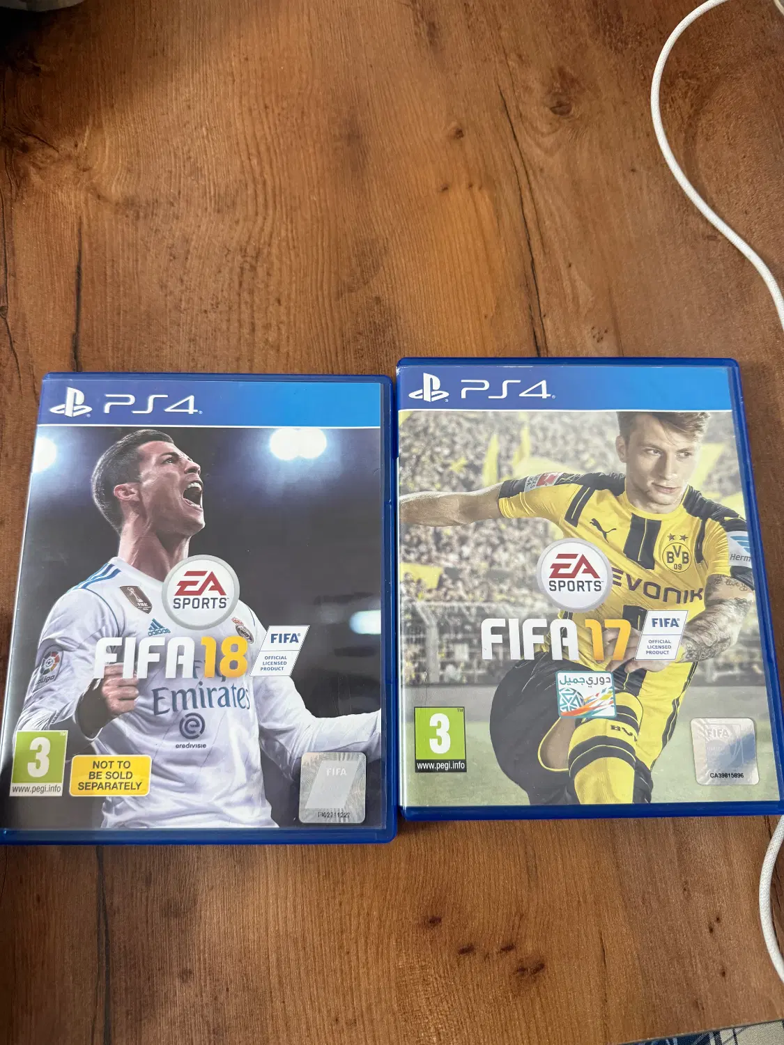 Disk fifa17،18|کنسول، بازی ویدئویی و آنلاین|نیشابور, شریعتی|دیوار