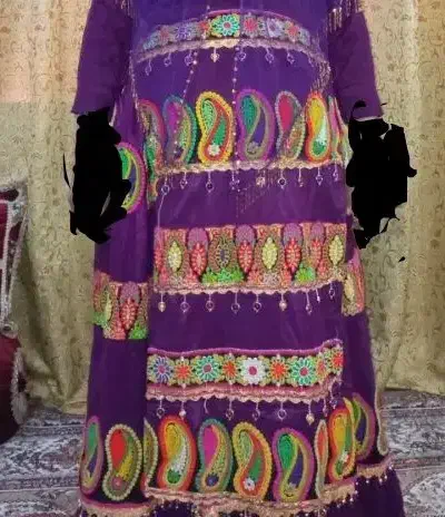 لباس محلی خوشرنگ وشیک|لباس|بهبهان, |دیوار