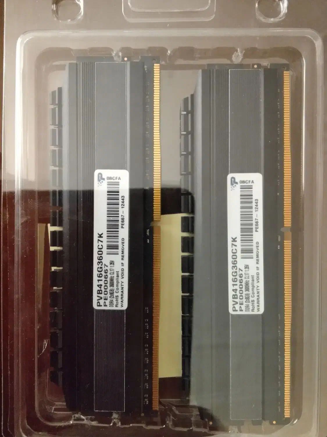 RAM DDR4 16GB 3600Mhz Patriot Viper رم|قطعات و لوازم جانبی رایانه|تهران, شهرک هما|دیوار