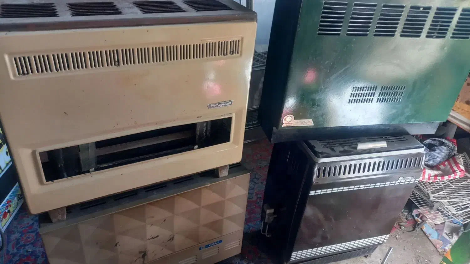 خرید و فروش بخاری گازی سالم وخراب|بخاری، هیتر، شومینه|مشهد, رده|دیوار