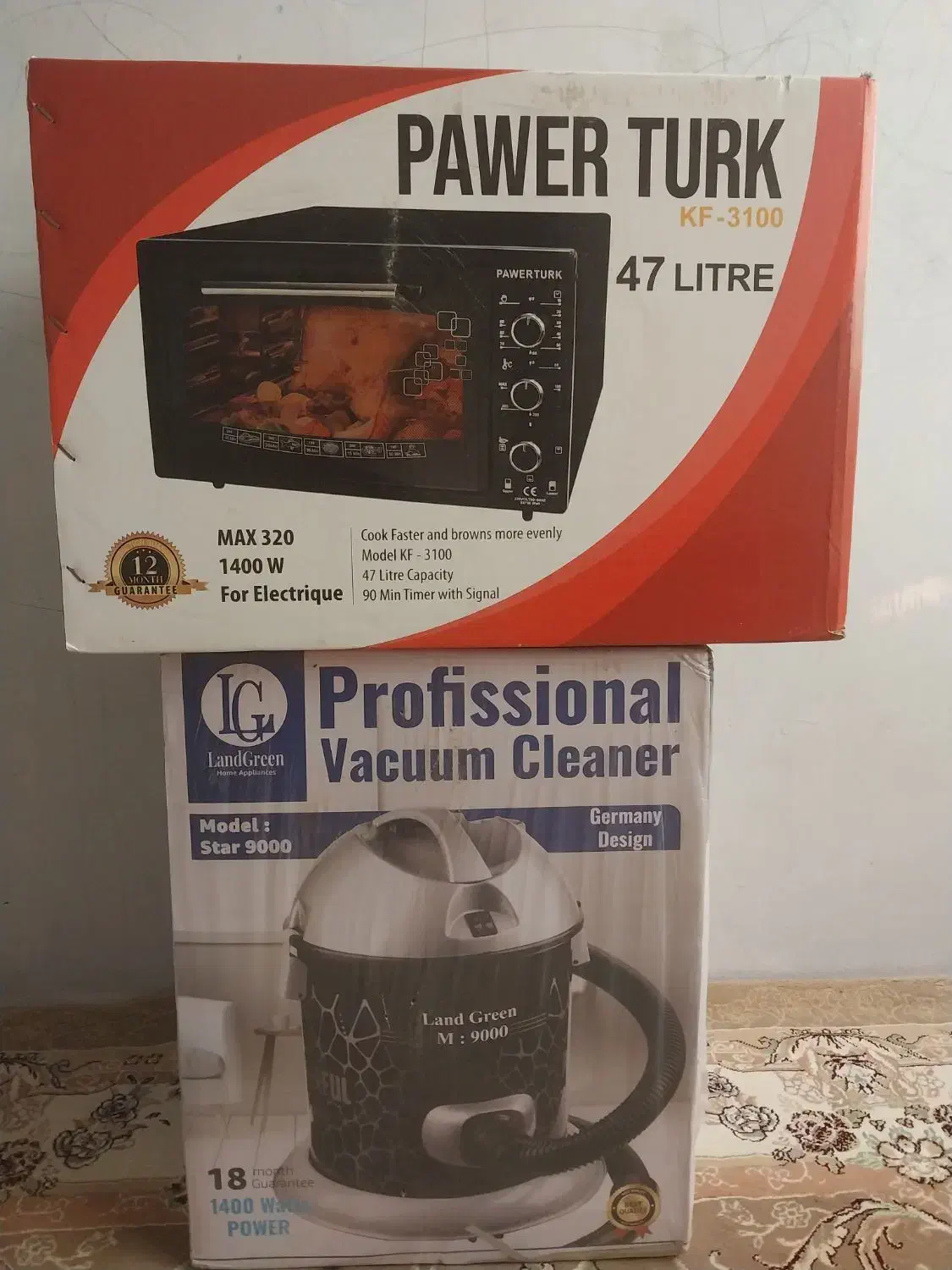 یک عدد ماکروفر و جاروبرقی تازه|اجاق گاز و لوازم برقی پختوپز|آستارا, |دیوار