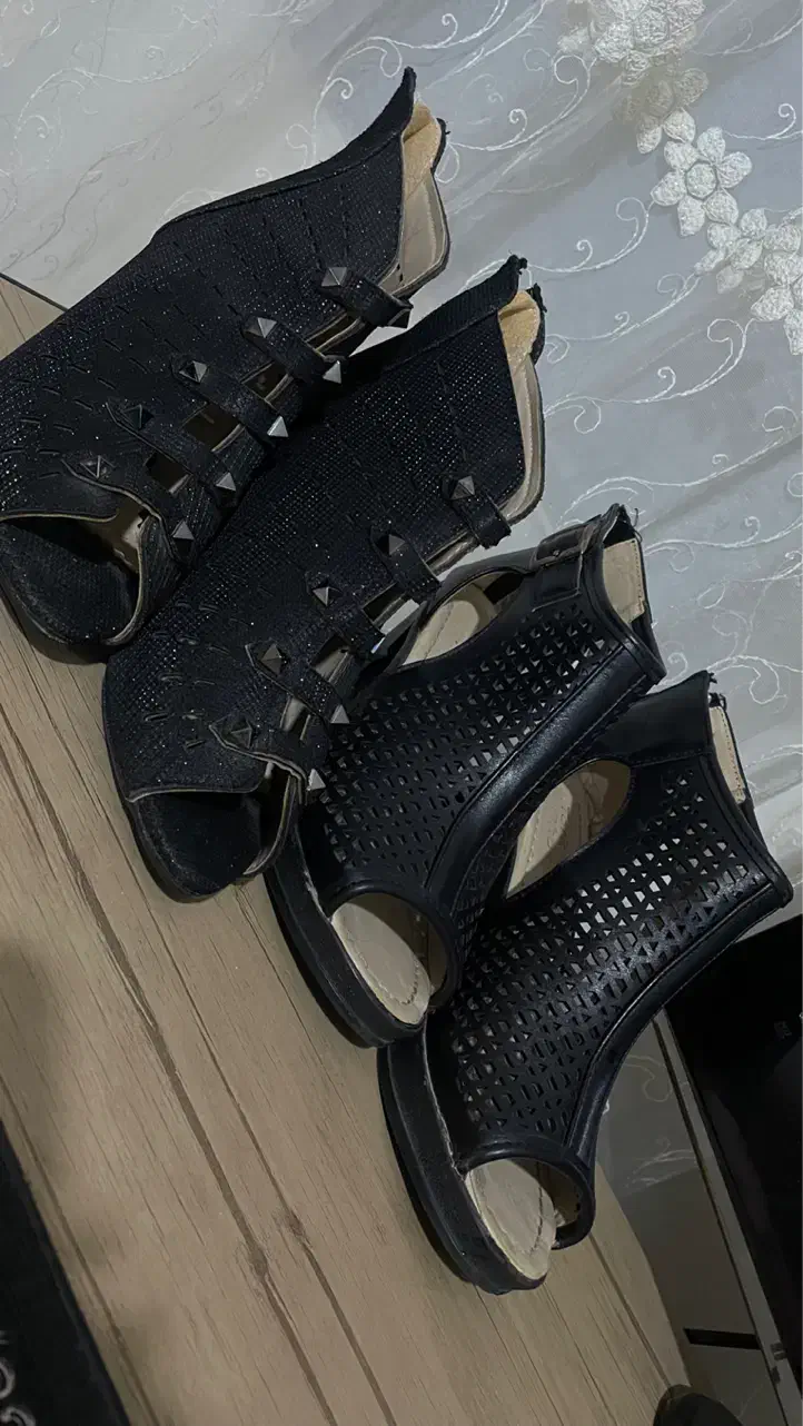 کفش زنانه دخترانه کاملا سالم و نو پاشنه سه سانت|کیف، کفش، کمربند|عجب شیر, |دیوار