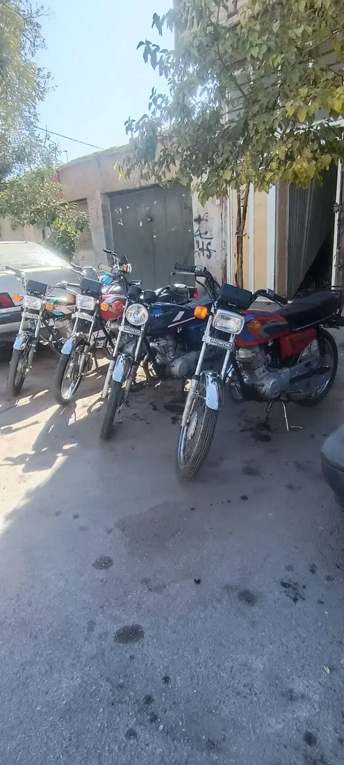 موتور مزا یده ای در حد 95|موتورسیکلت|مرودشت, ژیان|دیوار