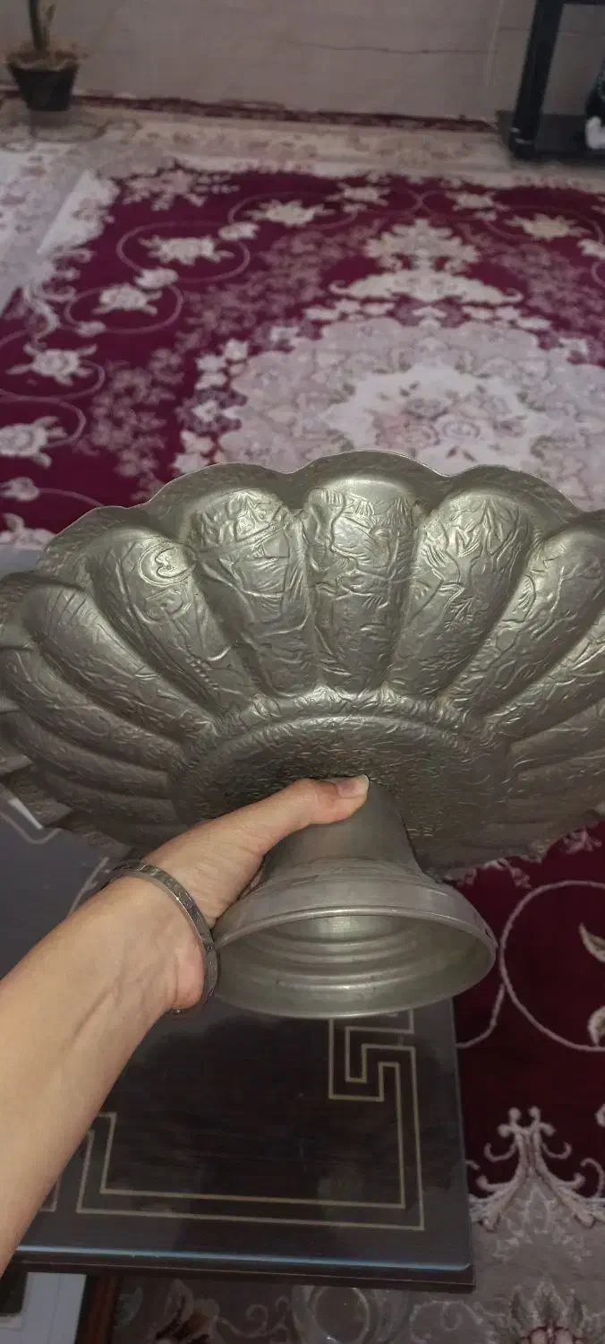 میوه خوری قلم زنی قدیمی|کلکسیون اشیاء عتیقه|یزد, |دیوار