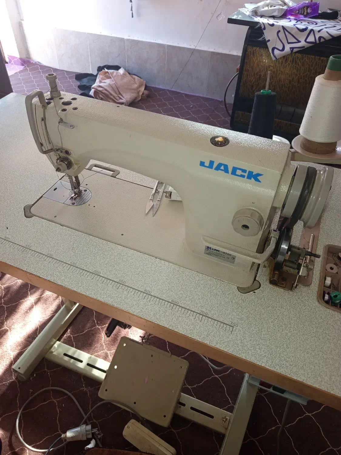 چرخ خیاطی صنعتی جک|لوازم خیاطی و بافتنی|مرودشت, رودبال|دیوار