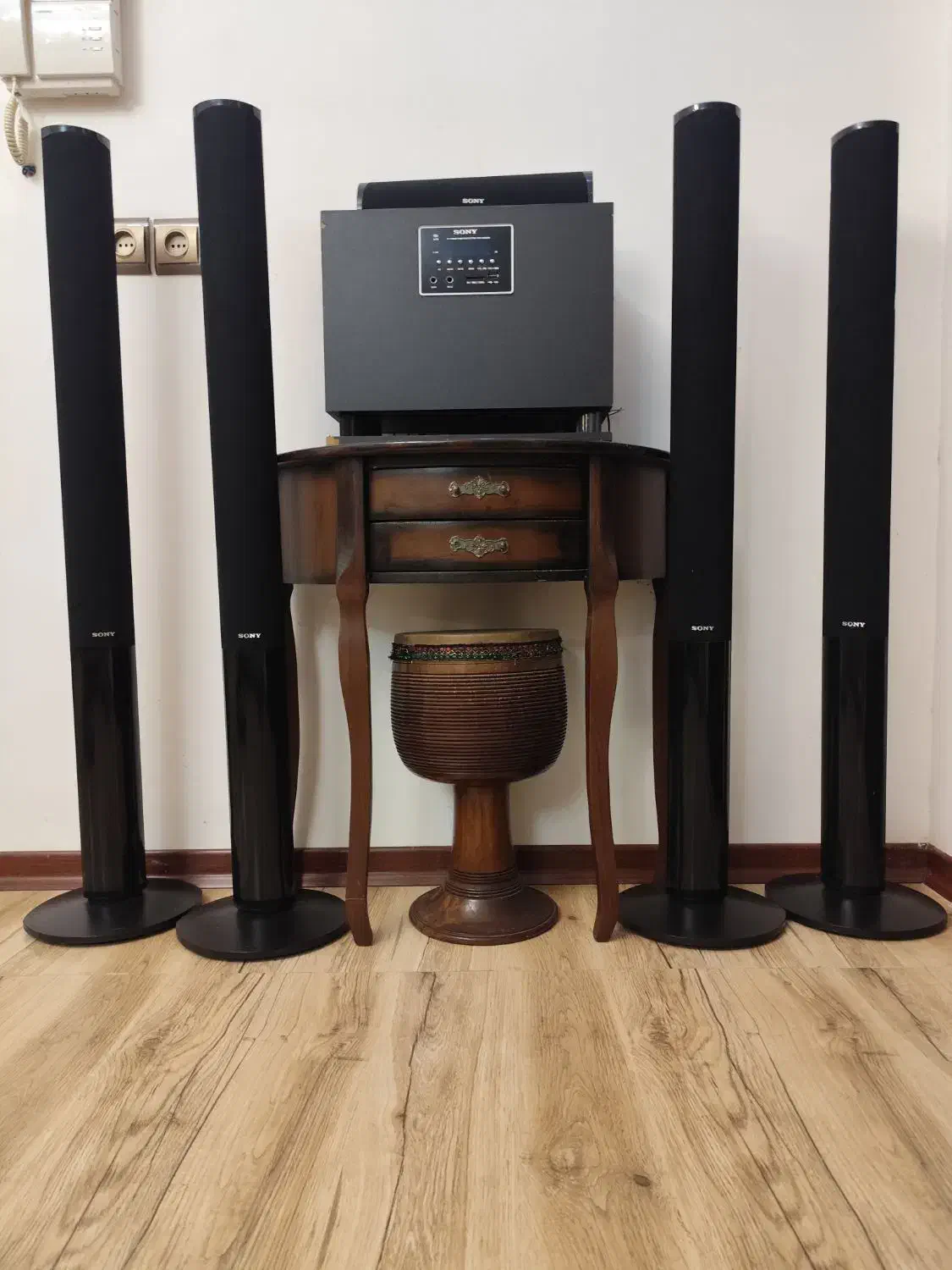 سینماخانواده|سیستم صوتی خانگی|شیرگاه, |دیوار