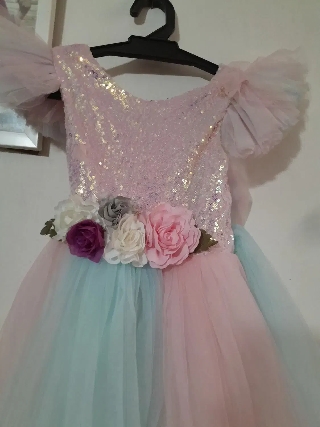 لباس تور دخترونه سن ۷تا۱۰سال کافشن نوزادی ۳تایک|کفش و لباس بچه|بروجرد, |دیوار