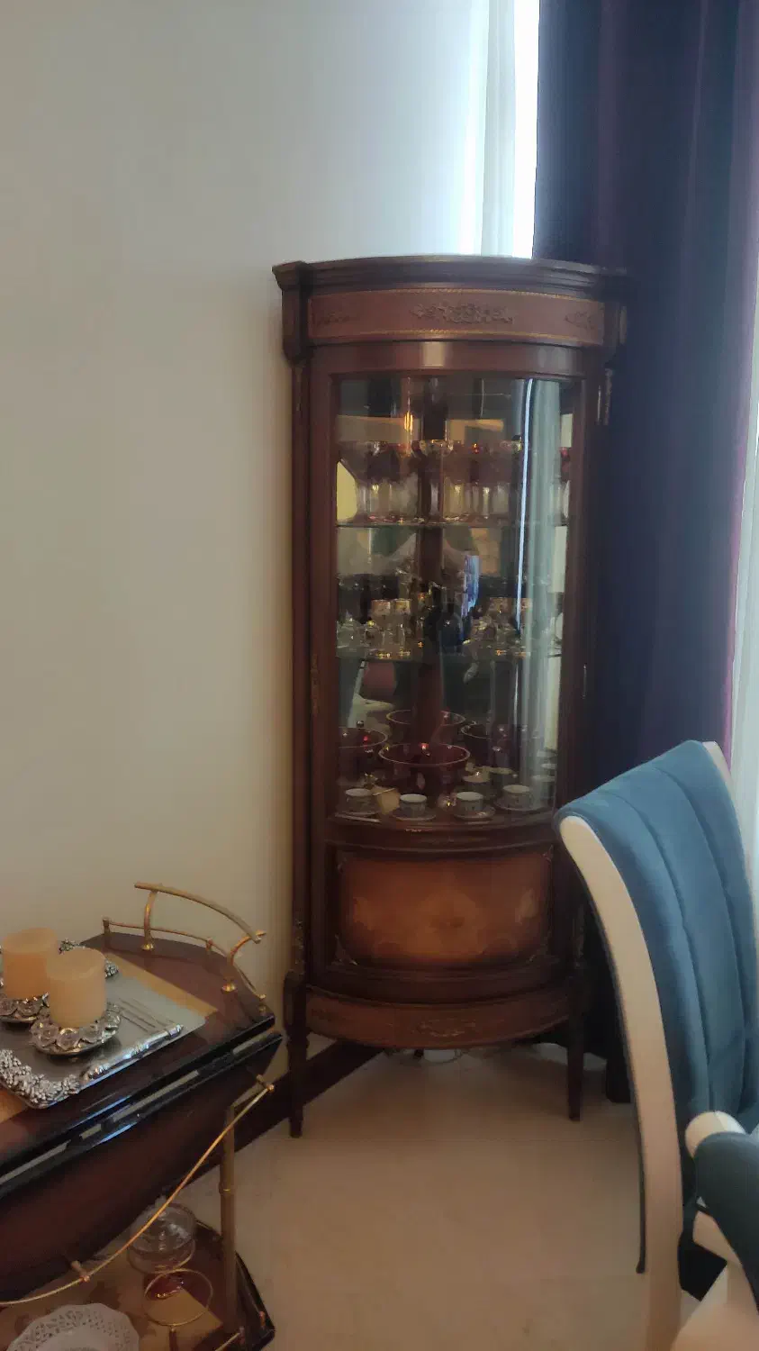 بوفه ویترینی جفت به همراه میز پذیرایی|بوفه، ویترین، کنسول|تهران, سازمان برنامه جنوبی|دیوار