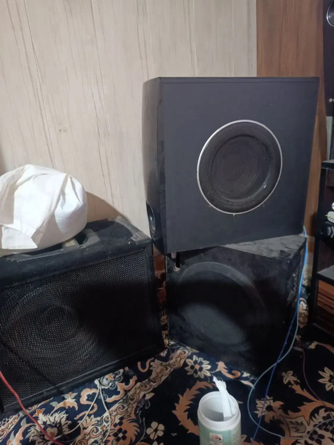 تعدادی لوازم صوتی|سیستم صوتی خانگی|جوادآباد, |دیوار