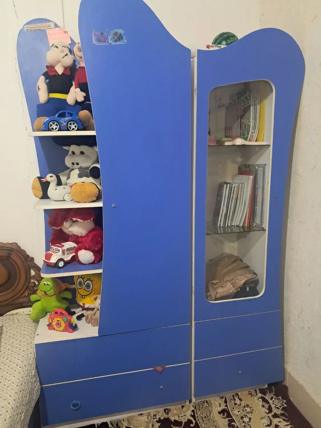 کمد بچه|تخت و سرویس خواب|بروجرد, |دیوار