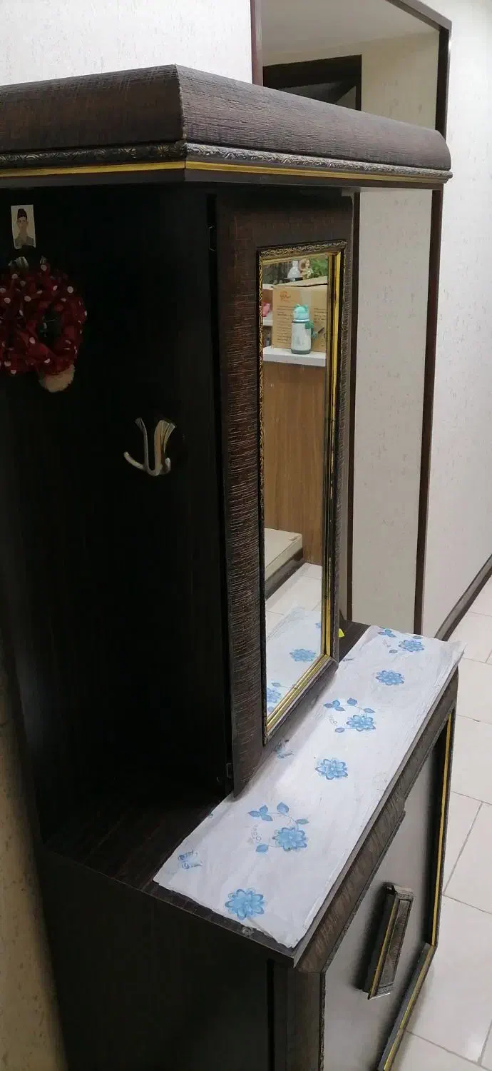 کمد و جا کفشی، و آویز لباس|جاکفشی، کمد، دراور|یزد, |دیوار