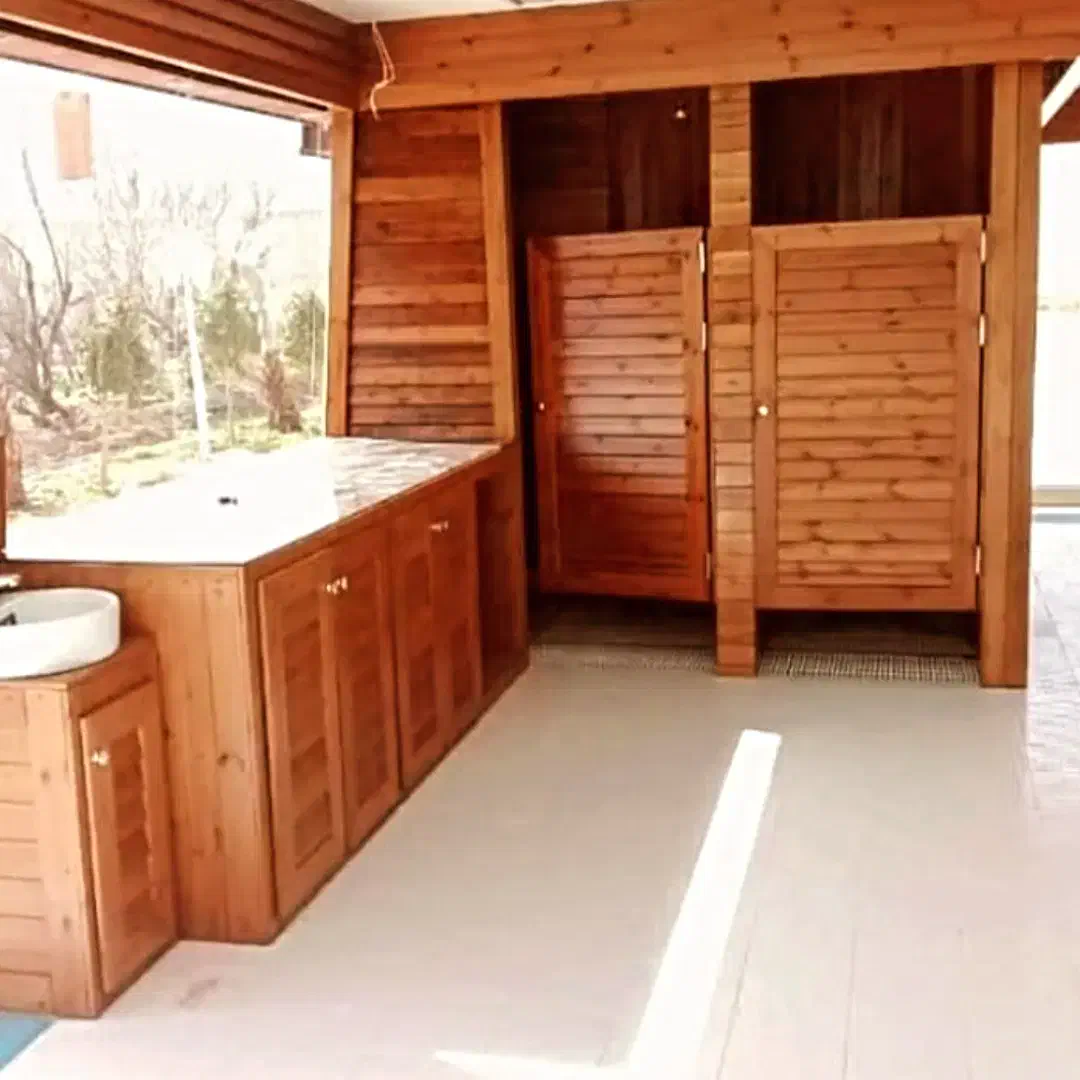 نصب چوب ترمو/ترموود /چوب روس/الاچیق /پرگولا|خدمات پیشه و مهارت|فردیس, نسترن شرقی|دیوار