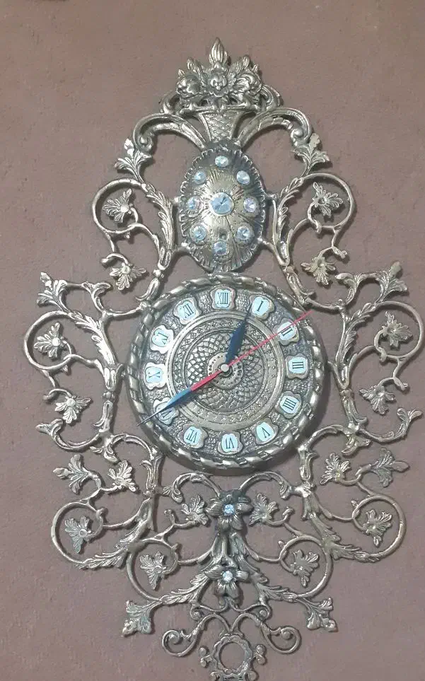 ساعت دیواری برنجی|ساعت دیواری و تزئینی|ابهر, |دیوار