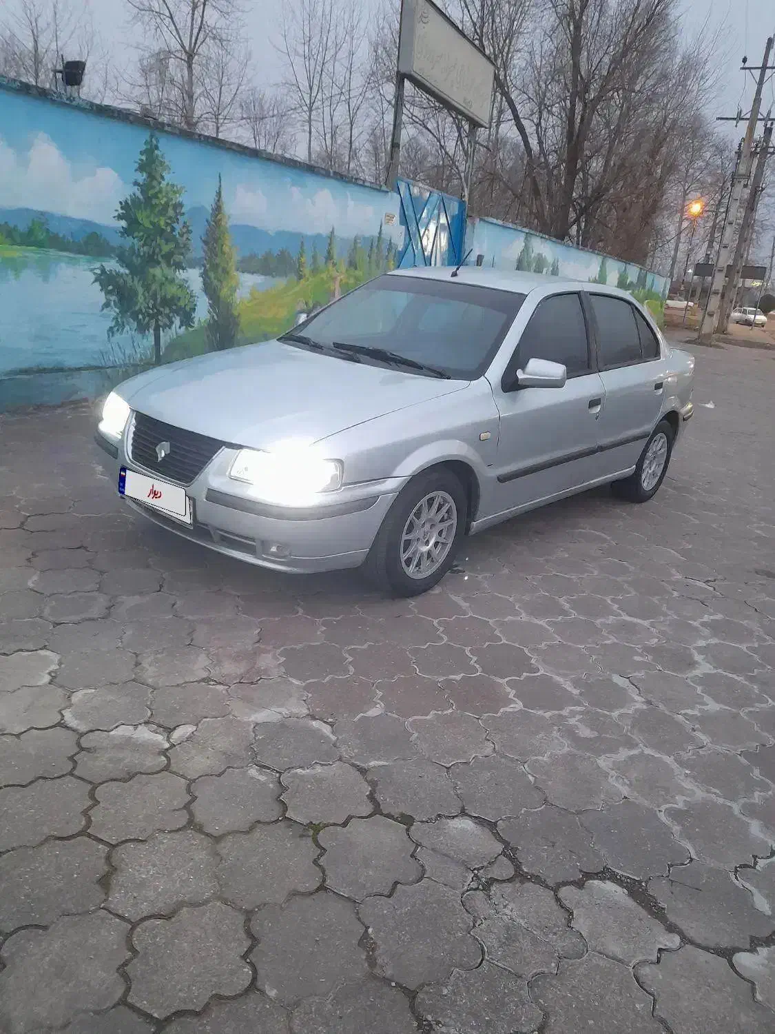 سمند مدل ۸۲|خودرو سواری و وانت|لاهیجان, شیشه گران|دیوار