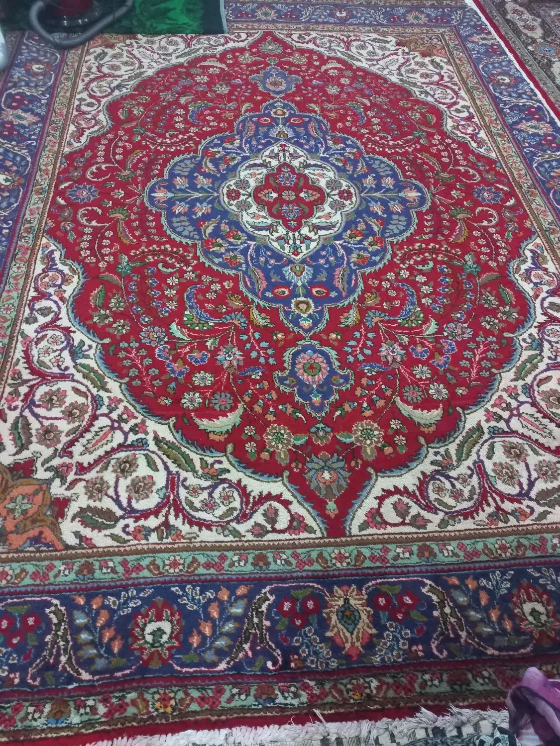 فرش دست بافت دوعدد|فرش|لیلان, |دیوار