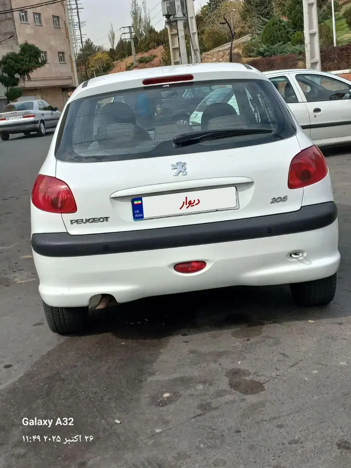 ۲۰۶ تیپ ۵ تمیز در حد|خودرو سواری و وانت|تبریز, |دیوار