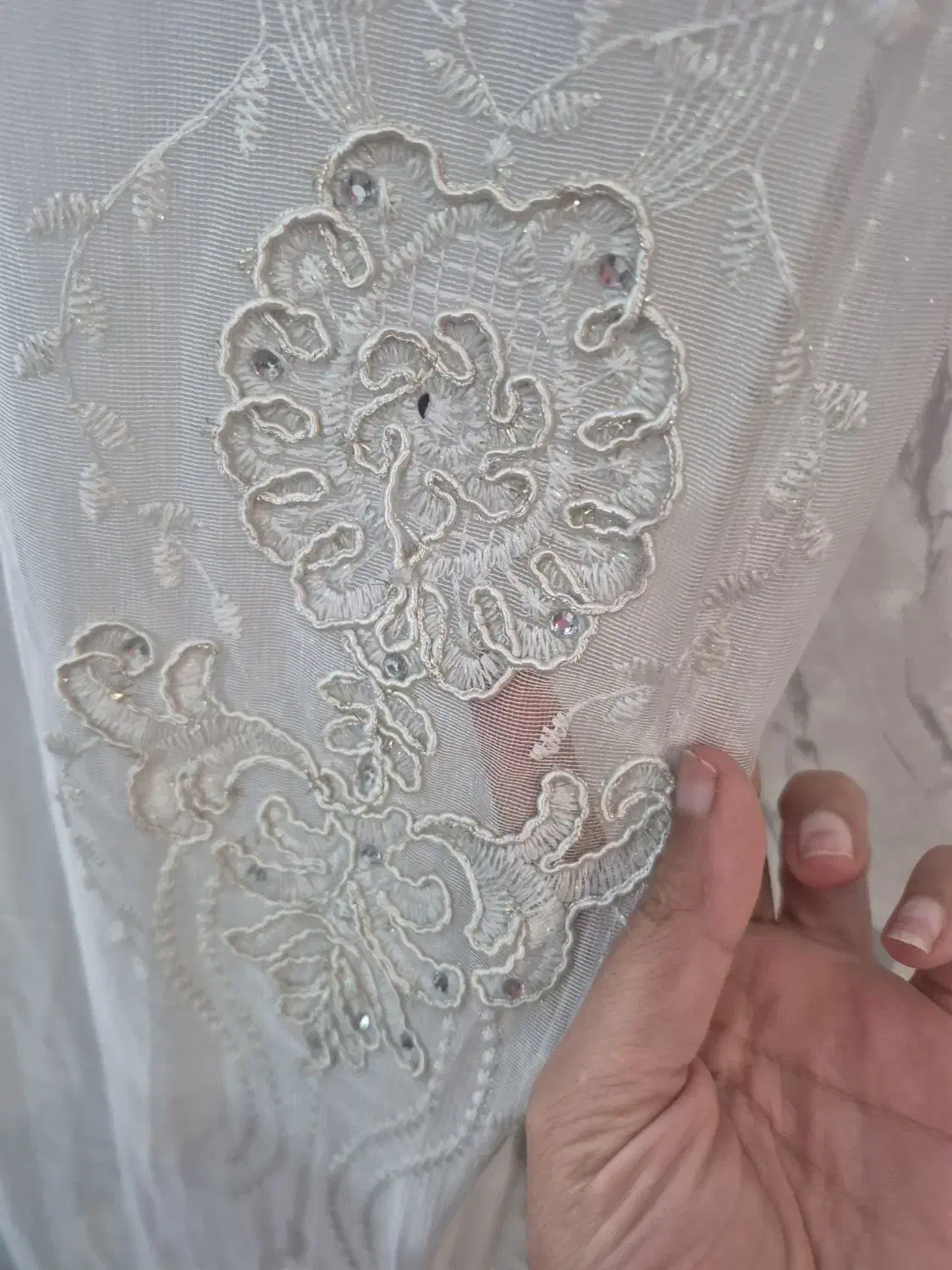 پرده پذیرایی با یالان وقاب بالا|پرده، رانر، رومیزی|چهاردانگه (تهران), |دیوار