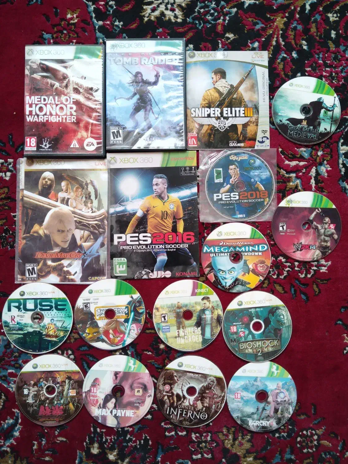 فروش بازی ایکس باکس 360|کنسول، بازی ویدئویی و آنلاین|شیروان (خراسان), |دیوار