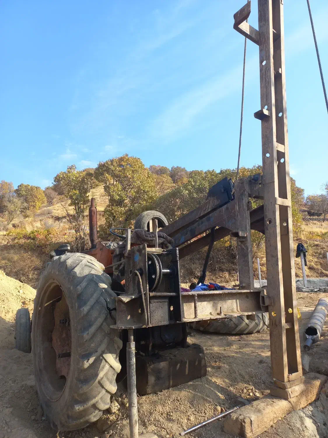 تراکتور حفاری ضربه ای|ماشین‌آلات صنعتی|خاو و میرآباد, |دیوار