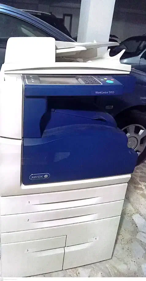 دستگاه کپی xerox 5955|پرینتر، اسکنر، کپی، فکس|رشت, استقامت ۱|دیوار