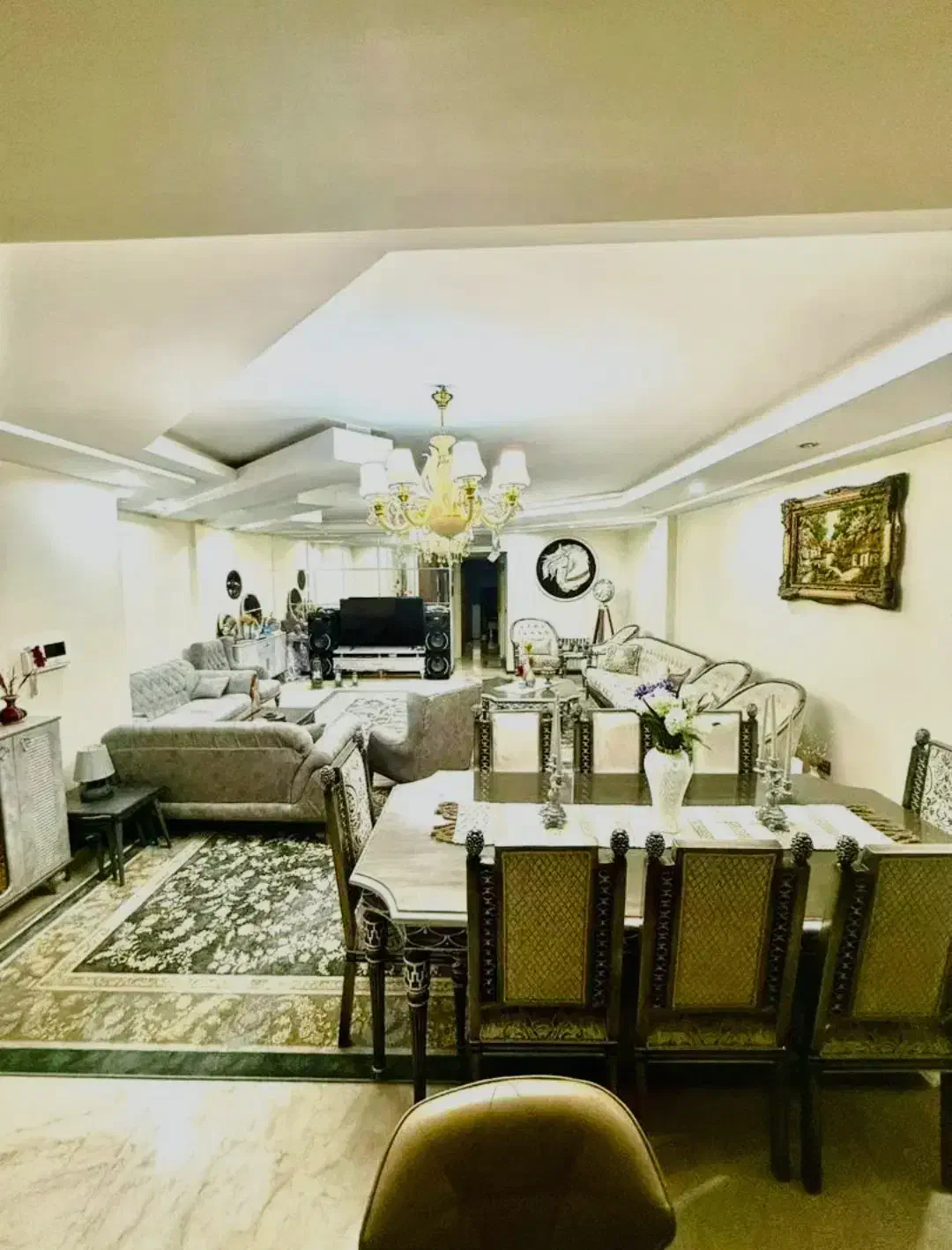 120 متر / 2 خواب / قابل تبدیل