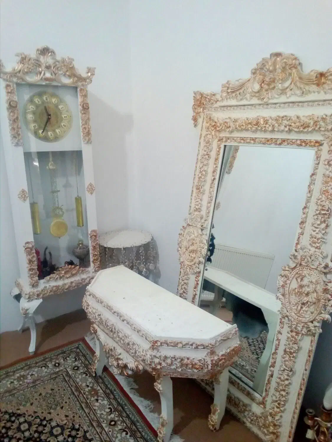 اینه وساعت|آینه|سنندج, |دیوار