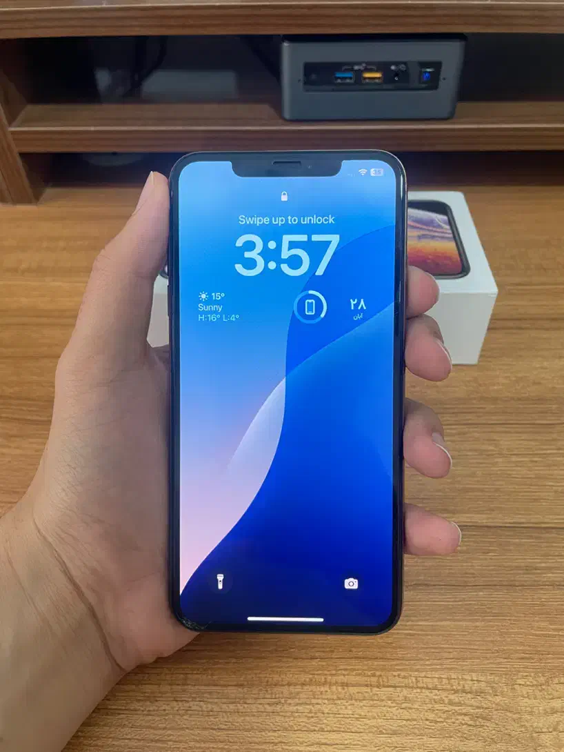 ایفون XS Max ‌۵۱۲ گیگ سالم بدون خط‌وخش ۴ قاب هدیه|موبایل|مشهد, سپاد|دیوار