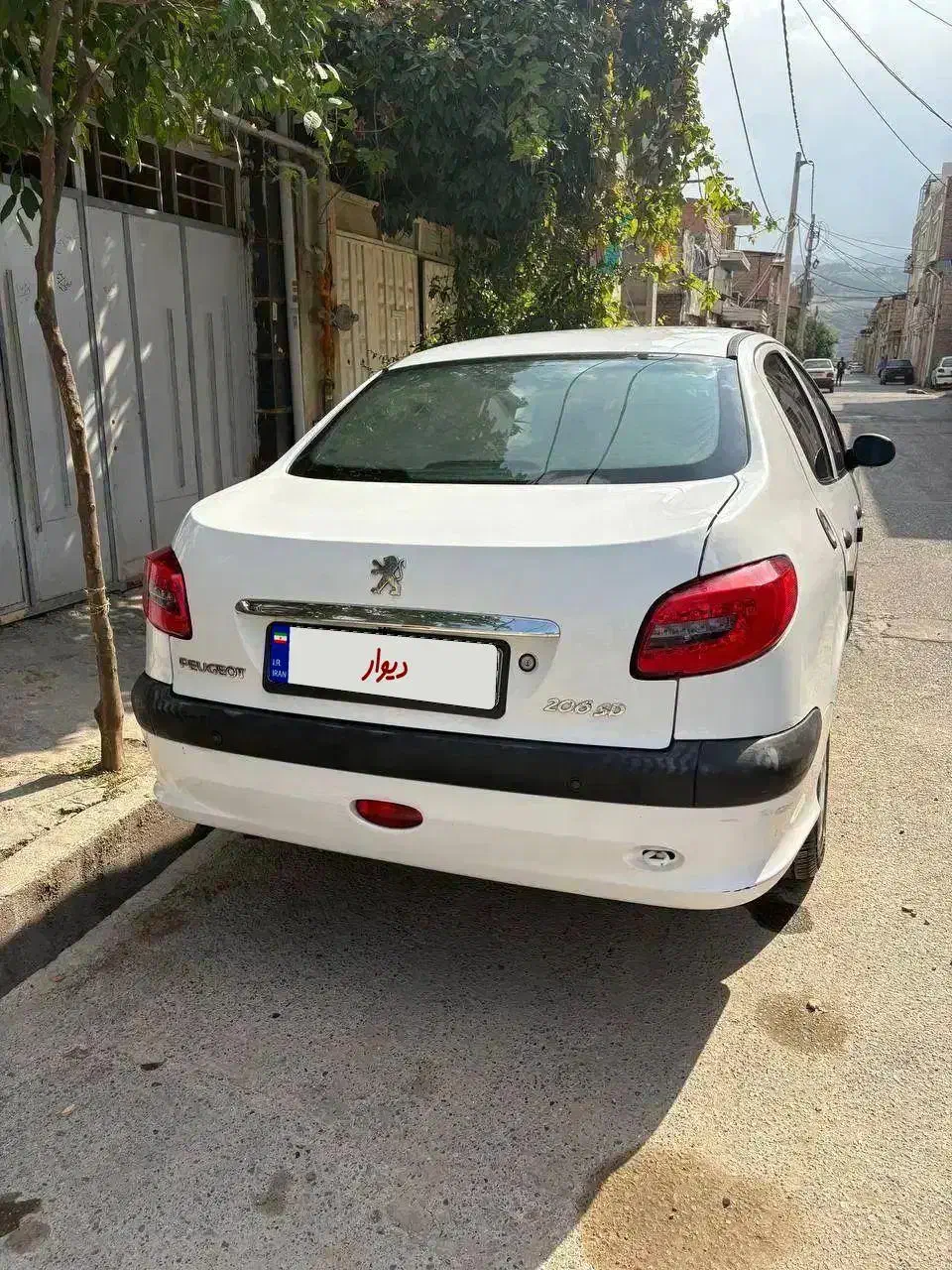 ۲۰۶ اس دی مدل ۹۴|خودرو سواری و وانت|گرگان, |دیوار