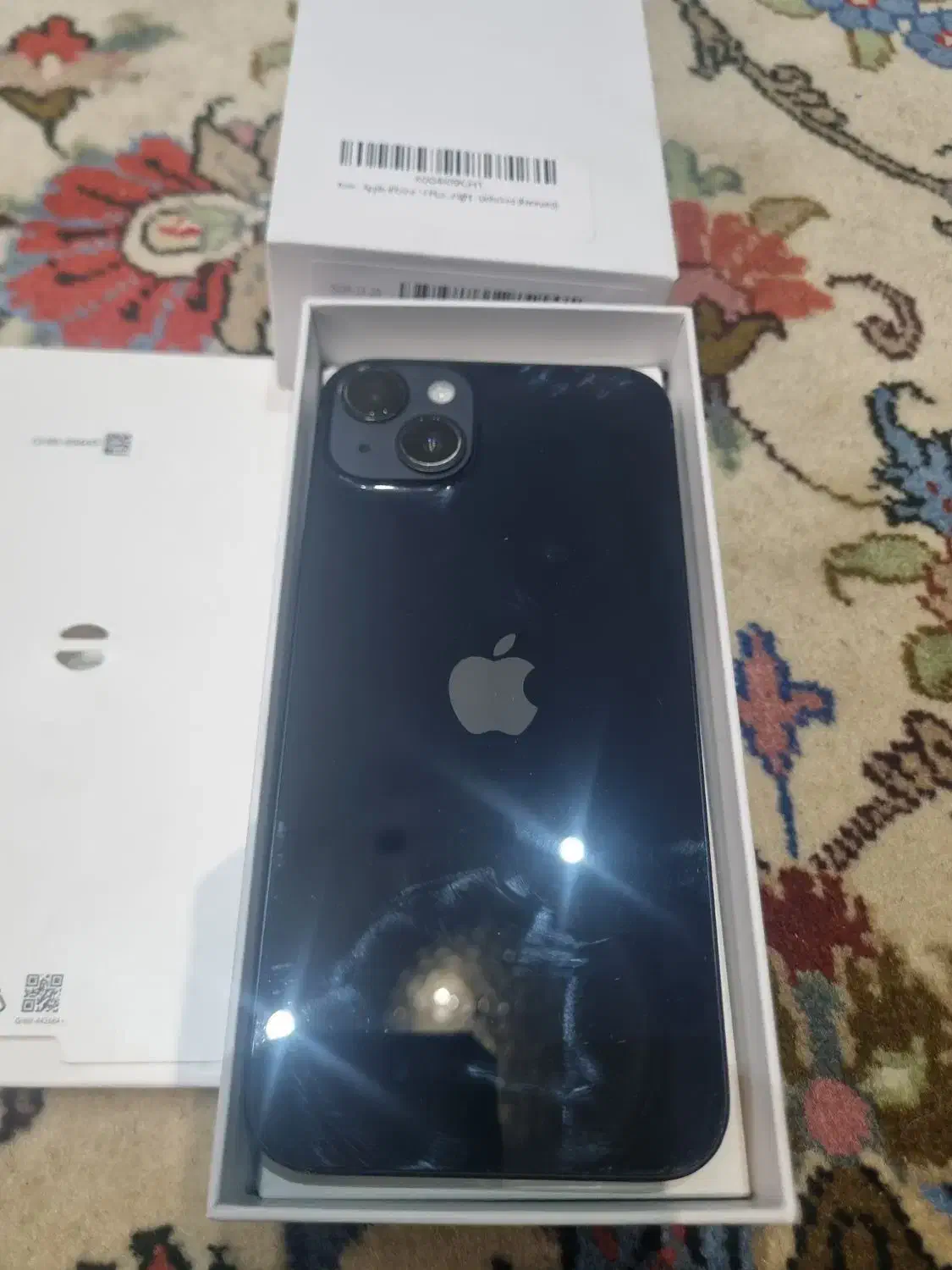 آیفون ۱۴ پلاس رنگ مشکی 96%helth battry ریجستر نشده|موبایل|تهران, جنت‌آباد جنوبی|دیوار