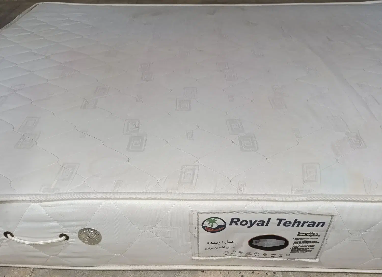 فروش تشک دو نفره طبی فنری سالم سالم|تشک تختخواب|اهواز, منبع اب|دیوار