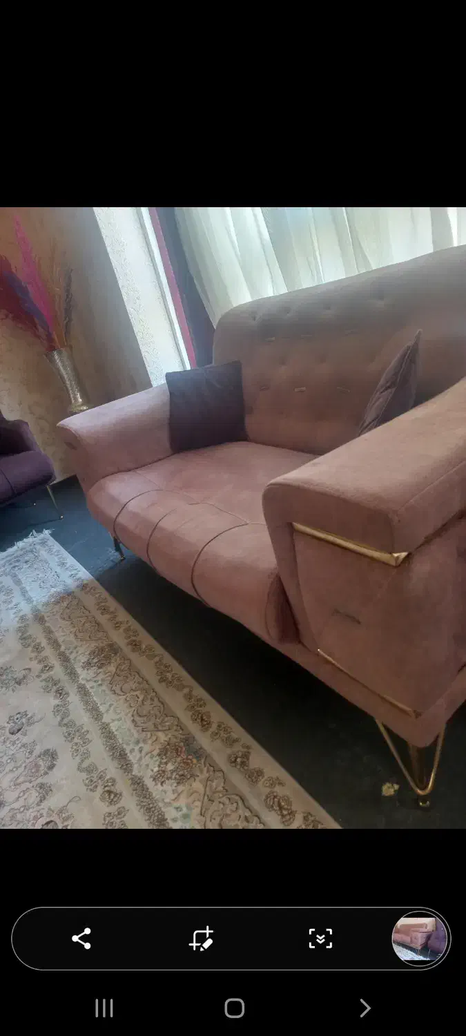 مبل ۷نفره راحتی|مبلمان خانگی و میز عسلی|سنندج, |دیوار