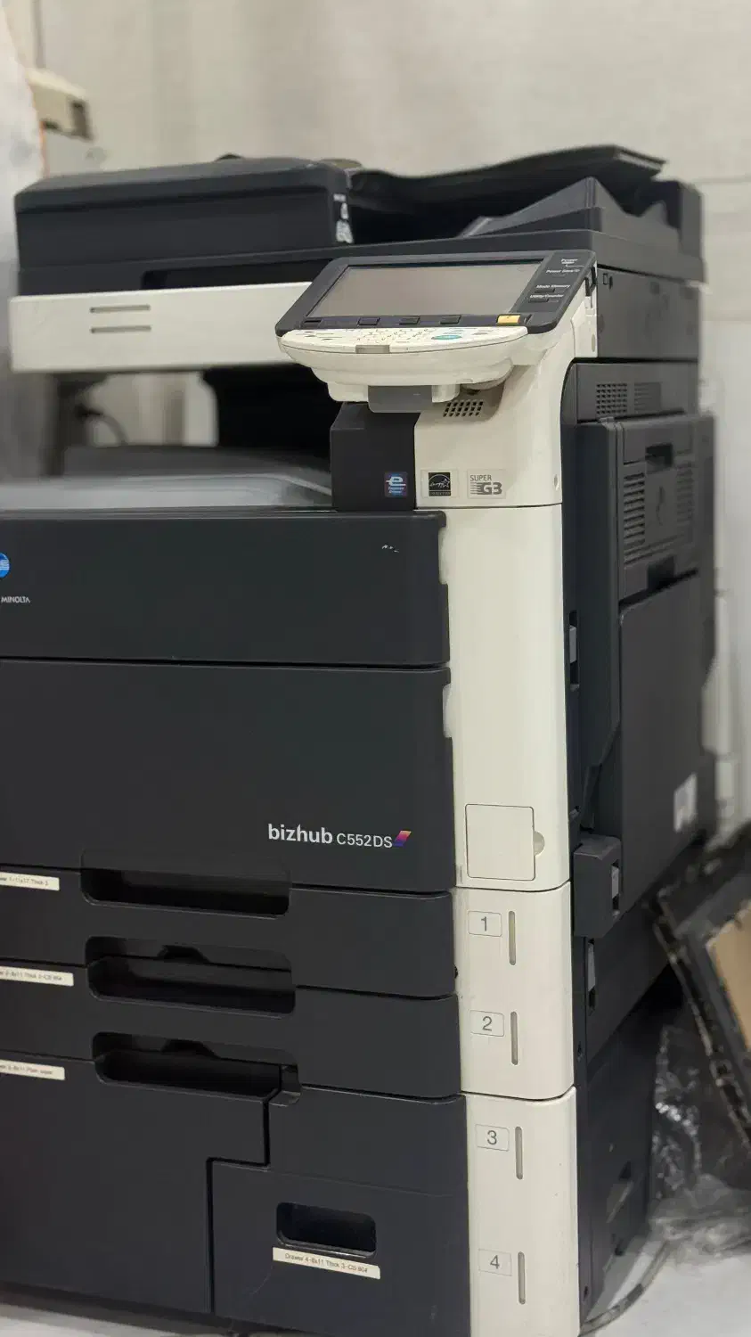 دستگاه کونیکا ۵۵۲ درجه ۱|پرینتر، اسکنر، کپی، فکس|اهواز, امانیه|دیوار