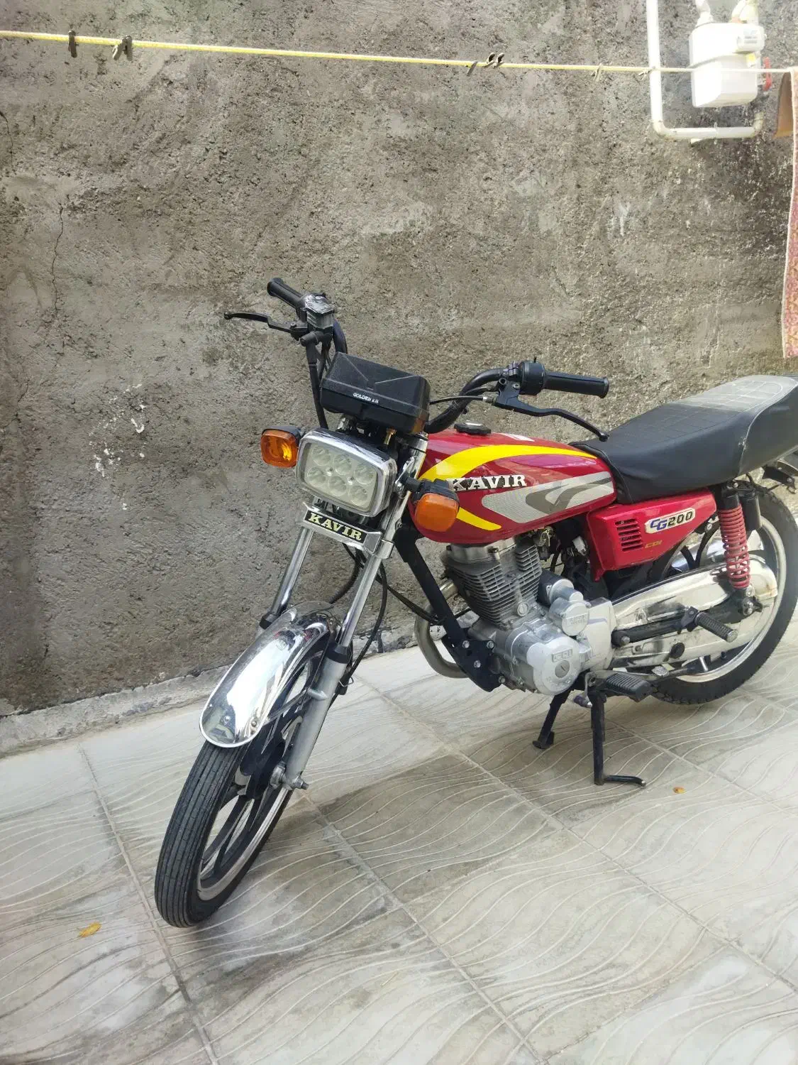 ۲۰۰|موتورسیکلت|قیدار, |دیوار