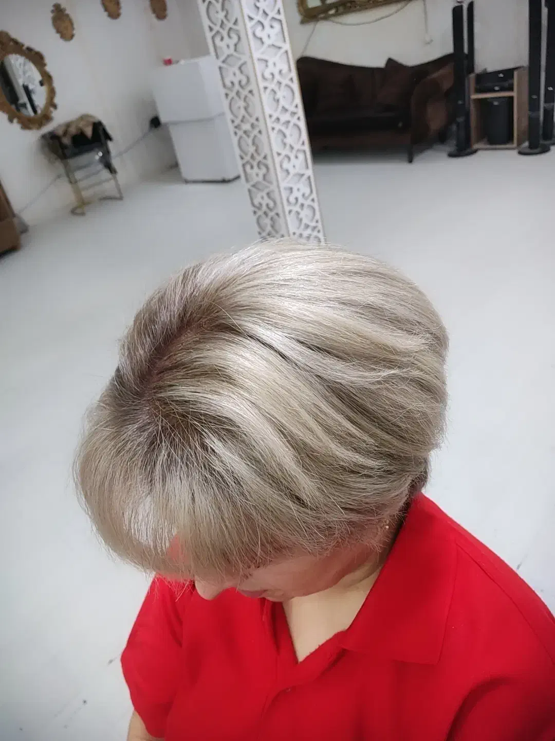 صافی مو .رنگ ومش.دکلره .شیدینگ .فیبروز خط چشم|خدمات آرایشگری و زیبایی|اردبیل, |دیوار