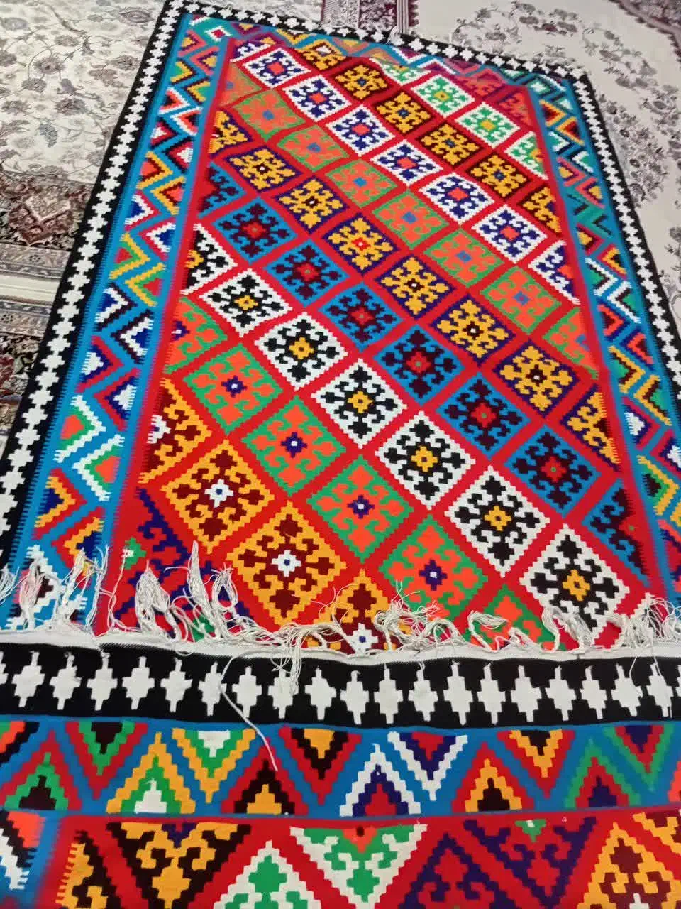 گلیم|گلیم، جاجیم، گبه|کهن آباد, |دیوار