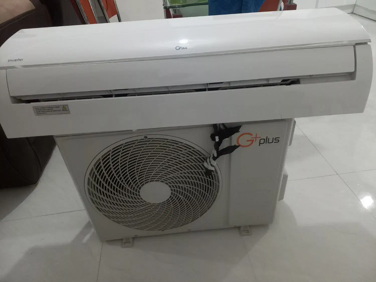 کولرگازی جی پلاس اینورتر دار ۱۸۰۰۰هزار دومنظوره|کولر گازی و فنکوئل|بابلسر, |دیوار