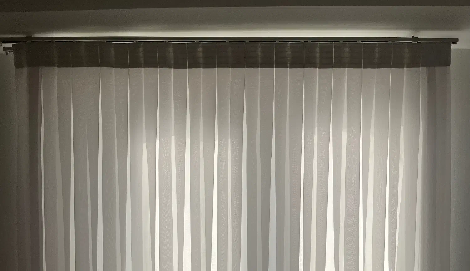 پرده حریر با آستر زیر پرده و میل پرده|پرده، رانر، رومیزی|رشت, کوی مهر|دیوار