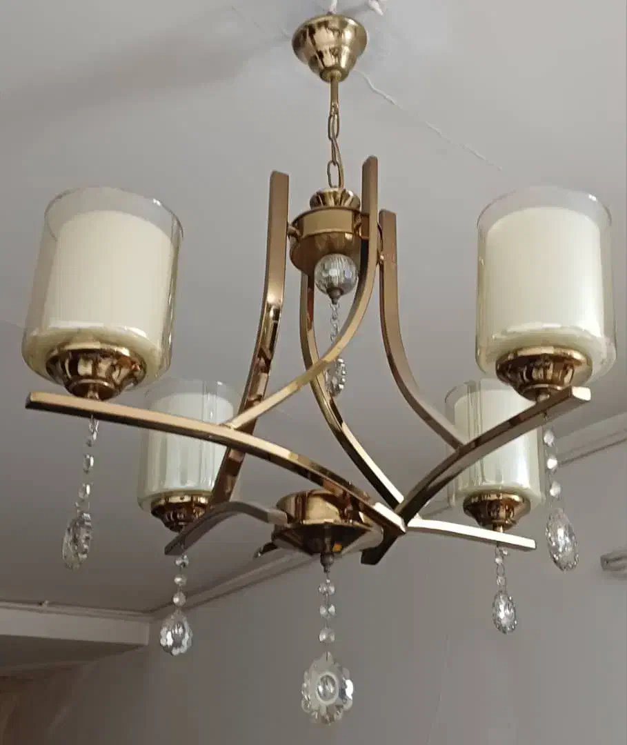 لوستر|لوستر و چراغ آویز|لنجان, |دیوار