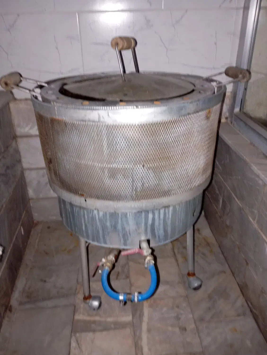 تنور گازی گالوانیزه سالم و تمیز|اجاق گاز و لوازم برقی پختوپز|اصفهان, سودان|دیوار