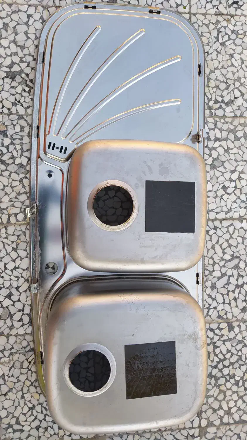 سینک دوقلو|مصالح و تجهیزات ساختمان|اصفهان, مفتح|دیوار