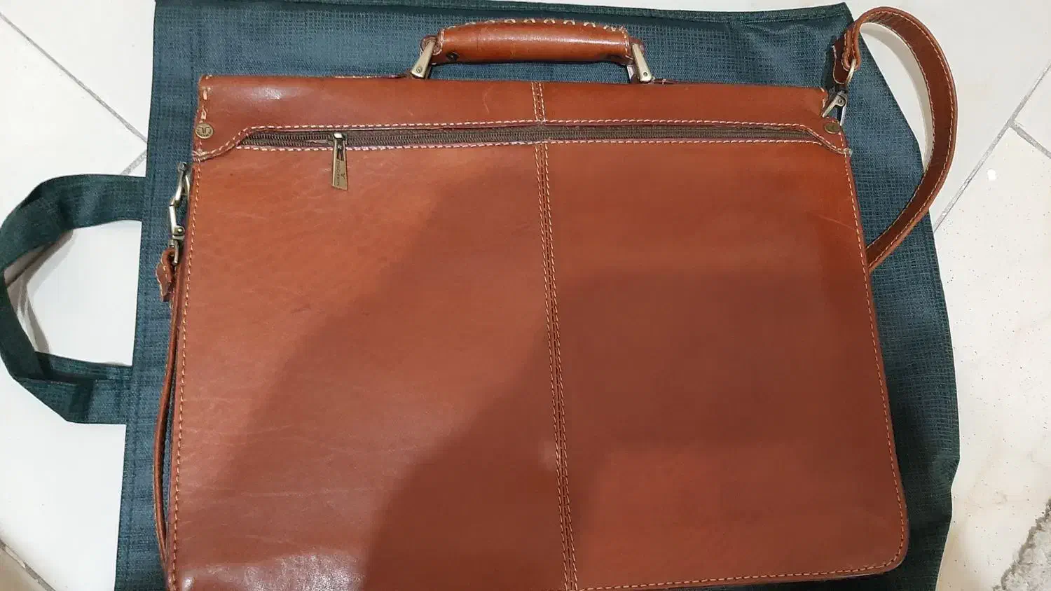 کیف چرم اصل اداری|کیف، کفش، کمربند|ری, فیروزآبادی|دیوار