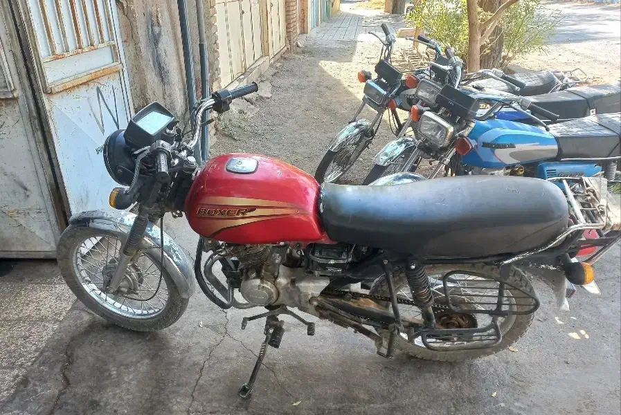 موتور باکسر بوکسر 125 باجاج|موتورسیکلت|داورزن, |دیوار