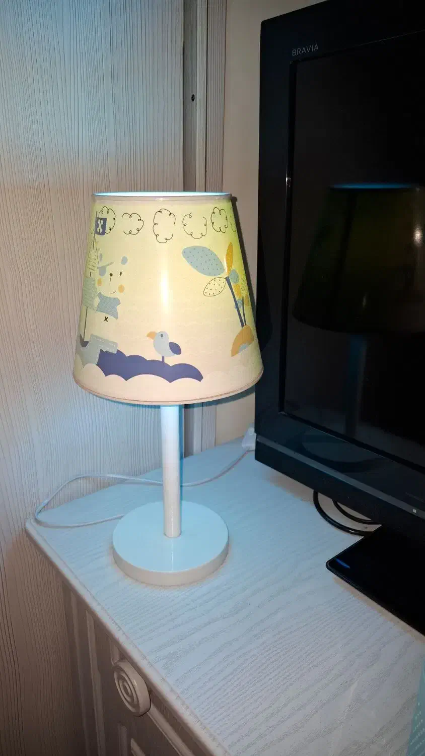 ست لوستر،آباژور و ساعت کودک|چراغ خواب و آباژور|کرج, مهرویلا شمالی|دیوار