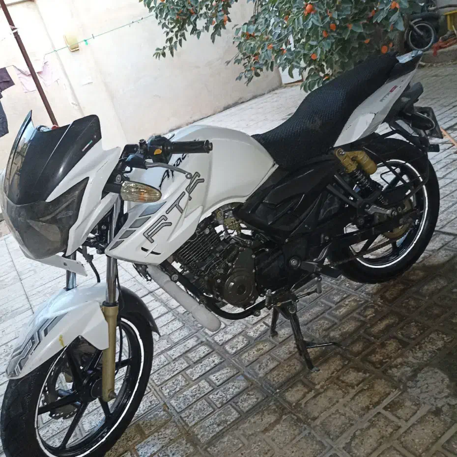 آپاچی مدل۹۱نیو فیس معاوضه هم دارم|موتورسیکلت|بجنورد, |دیوار