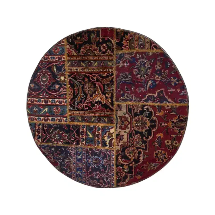 قالیچه های گرد چهلتیکه دستبافت بهترین کادوی یلدایی|فرش|تهران, شهرک چیتگر|دیوار