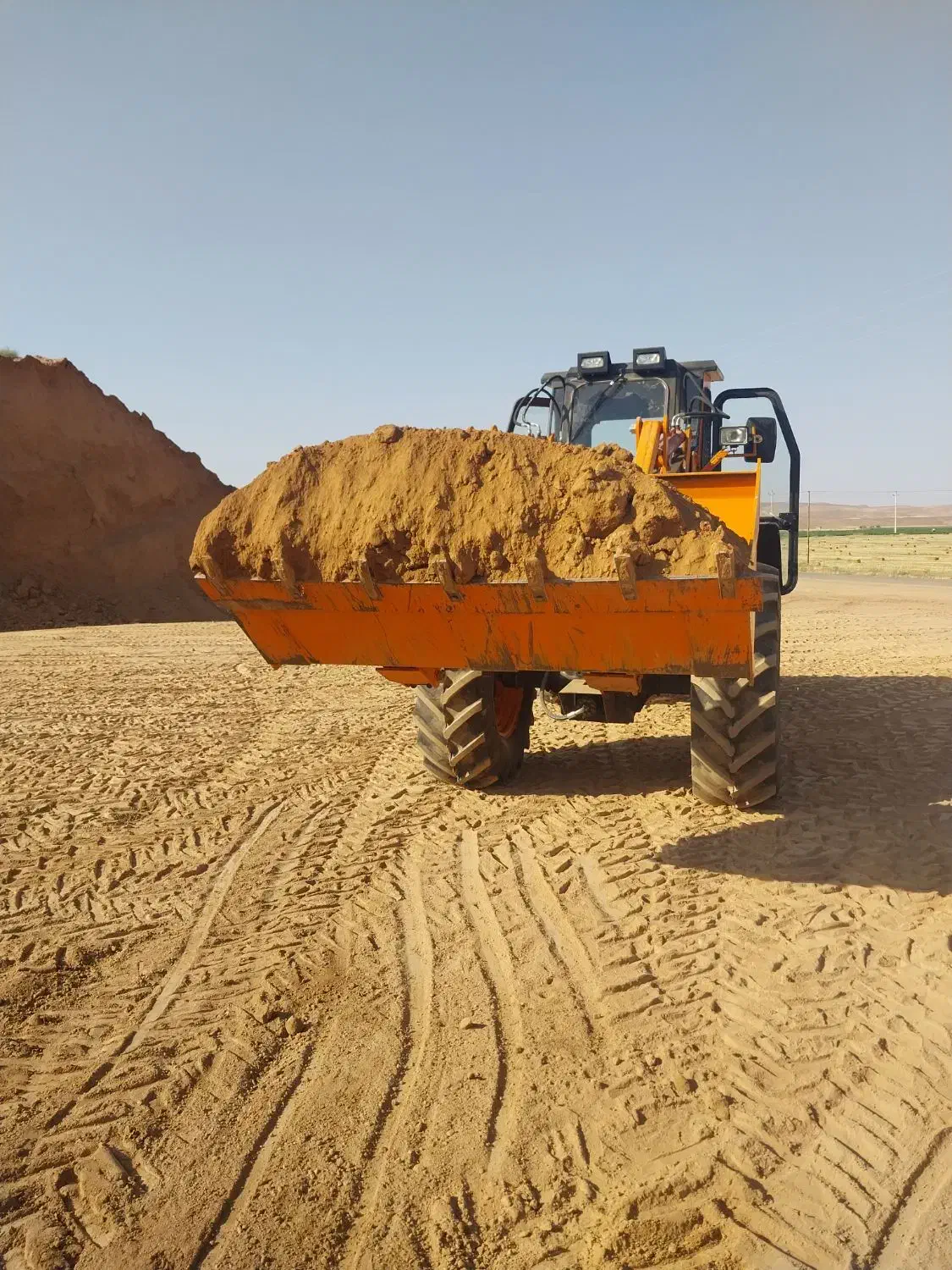 بیل عقب رمانی|خودرو سنگین|قیدار, |دیوار